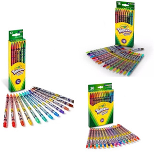 Crayola Twistables Colored Pencils สีไม้หมุนได้ ไม่ต้องเหลา