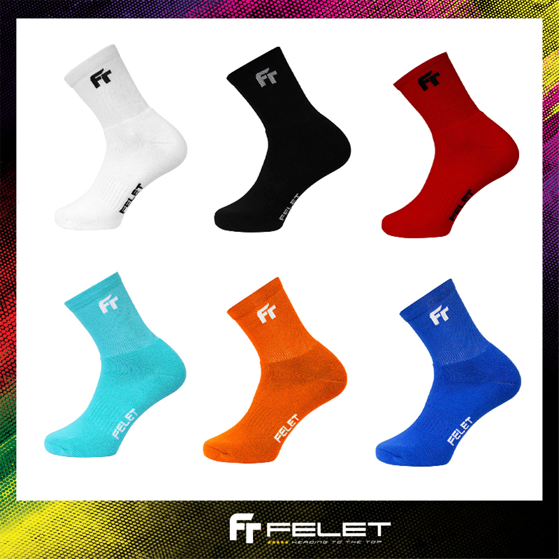 FELET ถุงเท้า รุ่น SOCK 508 (Tournament) ข้อยาว