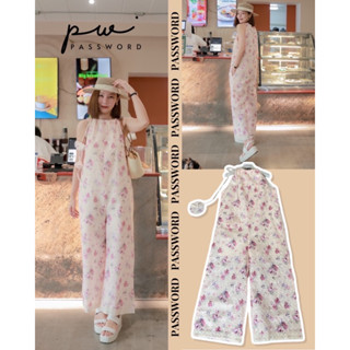 🌈🌿🌸🌺🌼💖🧡🇰🇷Floral Jumpsuit Long Pant Crochet