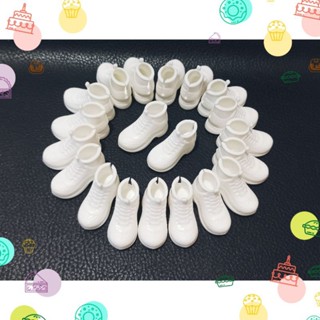 ✨พร้อมส่ง✨รองเท้าแก้ว บูธ ผ้าใบ สำหรับตุ๊กตาขนาด 30 ซม.(ขายเป็นคู่)