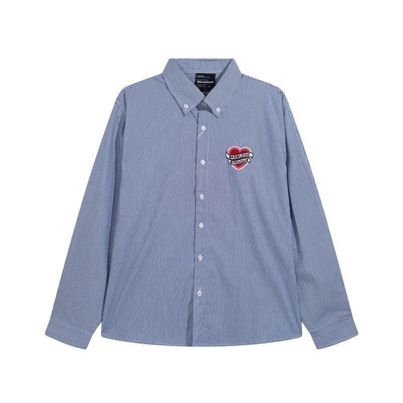 BADBLOOD Strip Shirt เสื้อเชิ้ตแบรนด์ Korea