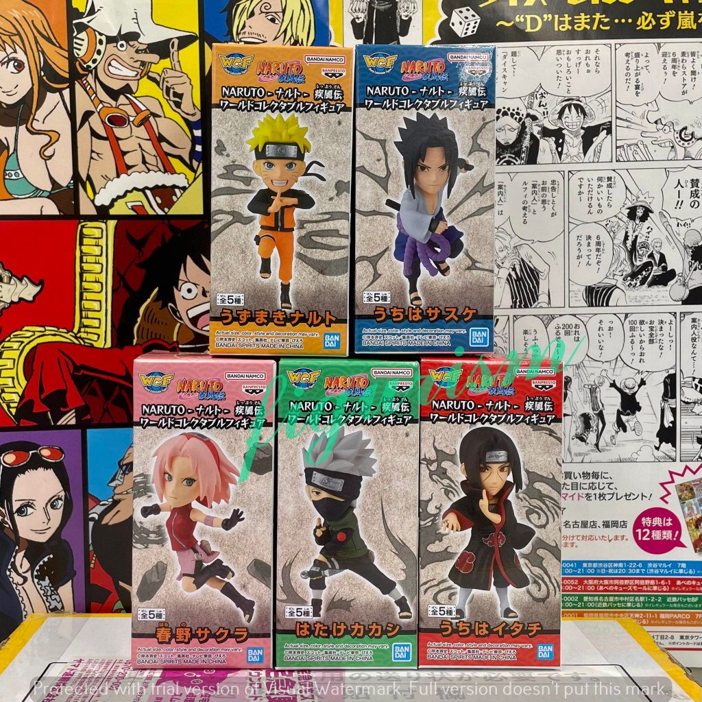 🔥 WCF Naruto Shippuden 20th Anniversary TV Animation นารูโตะ - Naruto Sasuke Sakura Kakashi Itachi 🔥 แท้ ญี่ปุ่น💯