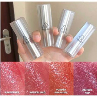 ของแท้ 3ce Glow Lip Color ลิปสติกเนื้อฉ่ำให้สีชัด ชุ่มชื้น ไม่ทำให้ปากแห้ง