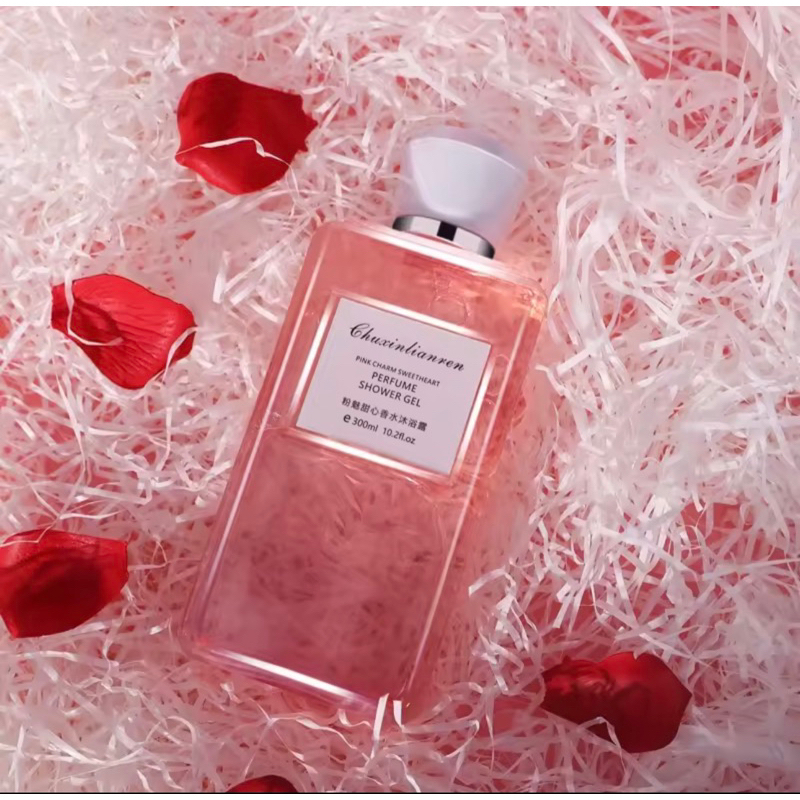 เจลอาบน้ำ ผสมน้ำหอม Dior Pink Charm Sweethart กลิ่นหอมหวาน คุณหนูสุด