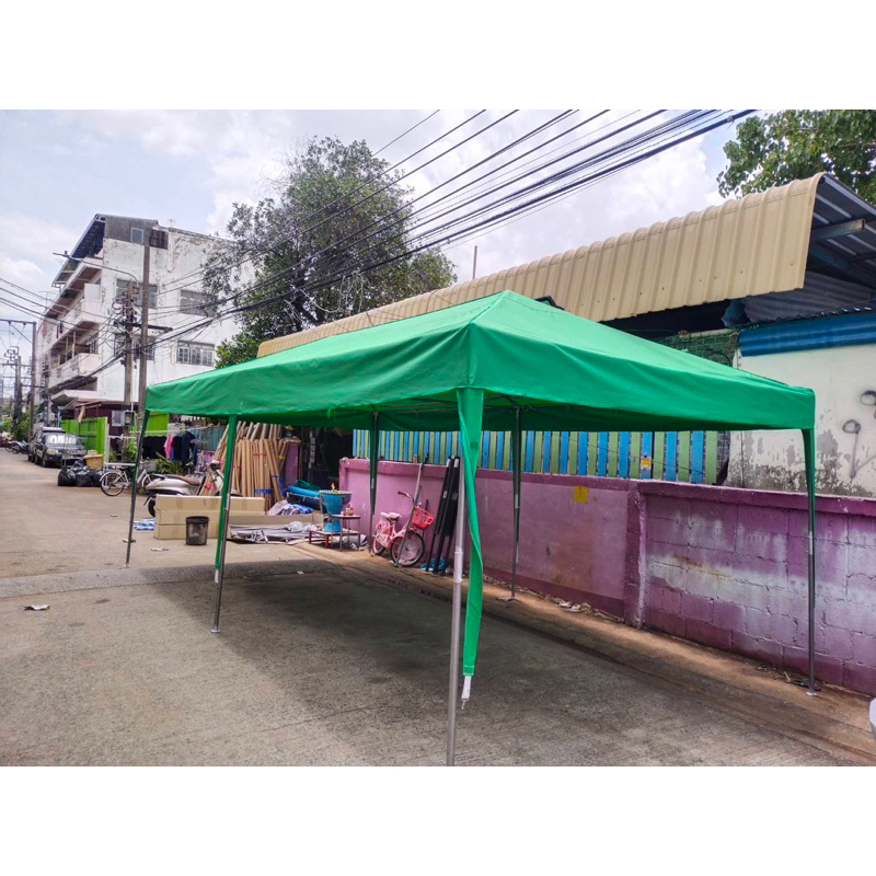 เต็นท์ประกอบ 3*6 ผ้า 800D เพิ่มความสูงฟรีถึง2.50ม.