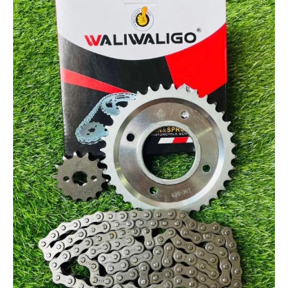 ชุดโซ่สเตอร์รถมอเตอร์ไซค์ WALIGO ครบชุด Wave (LED)/super cub/w125i new W110i LED