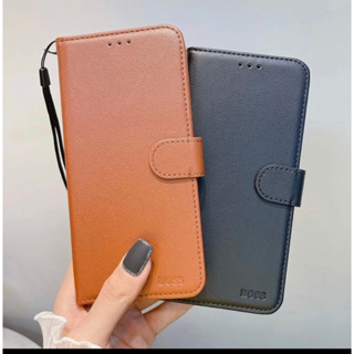 เคส ฝาพับ Boss เสียบบัตร สำหรับรุ่น Xiaomi  Redmi 12 A2plus 12C Redmi10 10A 10C 9C 9A    สินค้าส่งจากไทย