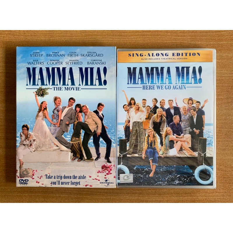 (ขายรวม) DVD : Mamma Mia! ภาค 1 + 2 Meryl Streep / Pierce Brosnan / Amanda Seyfried / ดีวีดี หนัง แผ