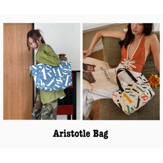 ARISTOTLE BAG – RE-CYCLE CANVAS TOTE ✅ส่งพร้อมถุงช้อป🛍️