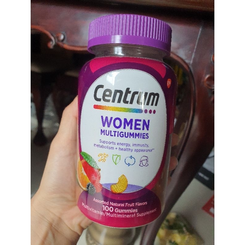 Centrum women Multivitamin  100 Gummies