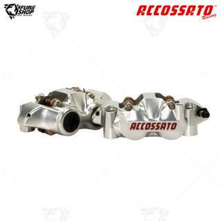 ปั้มล่างคู่ Accossato Radial Brake 4P Caliper CNC (PZ001S-SD)