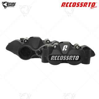 ปั้มล่าง Accossato Radial Brake Caliper Forged Monoblock (Black Anodized)