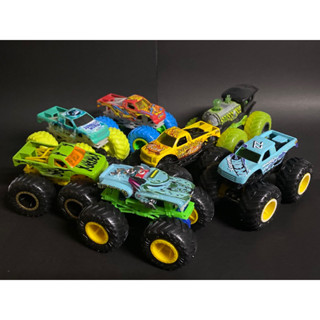 (17) Hot Wheels Monster Truck บิ๊กฟุต ล้อยาง  ขนาด 1/64 รถนอก package สภาพดี