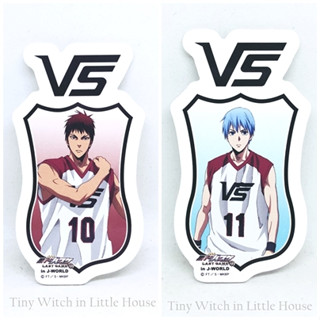 Kuroko no Basket Last Game in J-World Cliper &amp; Pin (Kagami &amp; Kuroko) คลิบหนีบและเข็มกลัด คุโรโกะกับคางามิ แท้จากญี่ปุุ่น