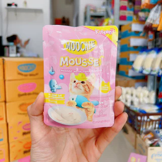 Moochie มูชี่ [ยกโหล12ซอง] อาหารเปียกแมว นางเหมียว