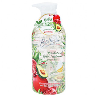 ครีมอาบน้ำบีไนซ์ ตัวหอม Benice Shower gel 98% ทับทิมและอะโวคาโด้ Natural Skin Treatment