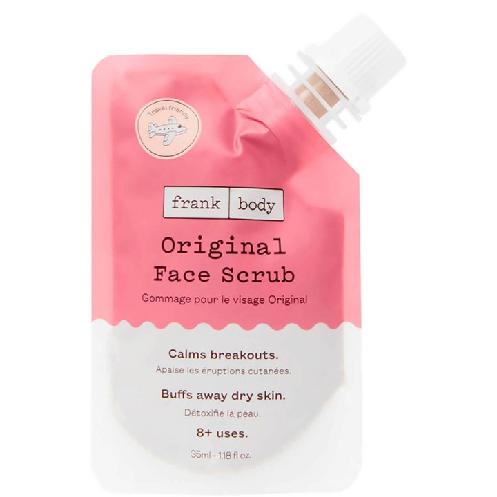 FRANK BODY Original Face Scrub (Travel Size ) แฟรงค์ บอดี้ ออริจินอล สครับผิวหน้า (ขนาดพกพา) 35 ml.