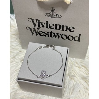 💕 New vivienne westwood Bracelet สีเงิน วิ๊งมากกFullset+copy rec🇹🇭