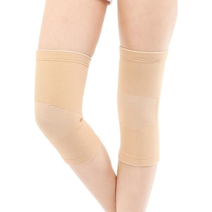ถุงน่องผ้ายืดสวมเข่า ป้องกันผิวหนังหัวเข่า เบางบาง กันด้าน ฟิตเนส Kneeling skin protect ป้องกันหัวเข่าดำด้าน ฟิตเนส โยคะ