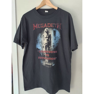 เสื้อยืด Megadeth T-shirt