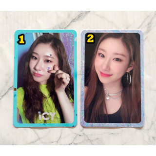 การ์ด แชรยอง ของแท้ จาก CD อัลบั้ม ITZY - ITz ICY Album พร้อมส่ง สภาพดี Kpop Card Chaeryeong