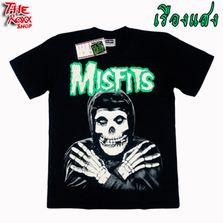 เสื้อวง Misfits SP - 349 เสื้อวงดนตรี เสื้อเรืองแสง