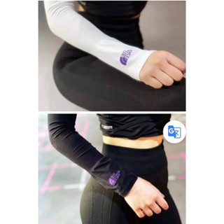 THE NORTH FACE JAPAN UV SEAMLESS COOL ARM COVER NT4730N, UNISEX ปลอกแขน กันแดด กันยูวี ใส่เล่นกีฬากลางแจ้ง ได้ทั้ง 2 เพศ