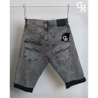 [CLEARANCE] ขาสั้น แบรนด์ Nudie Jeans แท้ 100% Grey Shade (มือ1)