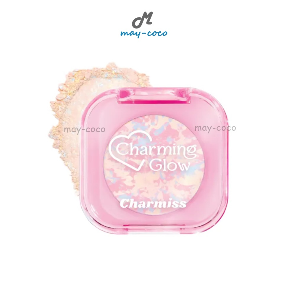 ถูก/แท้/มีไลฟ์ แป้ง Charmiss Charming Glow Setting Powder แป้งนางฟ้า ชาร์มิส เนื้อโปร่งแสง เซ็ทผิว คุมมัน หน้าผ่อง