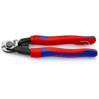 คีมตัดลวดสลิง KNIPEX NO.95 62 190 T Wire Rope Cutter 190mm.Factory Gear By Gear Garage