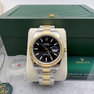 RO นาฬิกาข้อมือผู้ชาย Datejust 41 mm ระบบออโต้ RLCC Clean Factory