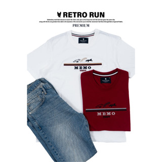 MEMO🦊 [ลด 45 ฿ ใส่โค้ด MEMOSEP ]  รุ่น : Retro Run ผู้ชาย  🦊 𝗠𝗘𝗠𝗢 𝗦𝗨𝗣𝗘𝗥𝗦𝗢𝗙𝗧 𝗚𝗨𝗬𝗦 • 𝗣𝗥𝗘𝗠𝗜𝗨𝗠 𝗘𝗠𝗕𝗥𝗢𝗜𝗗𝗘𝗥𝗬