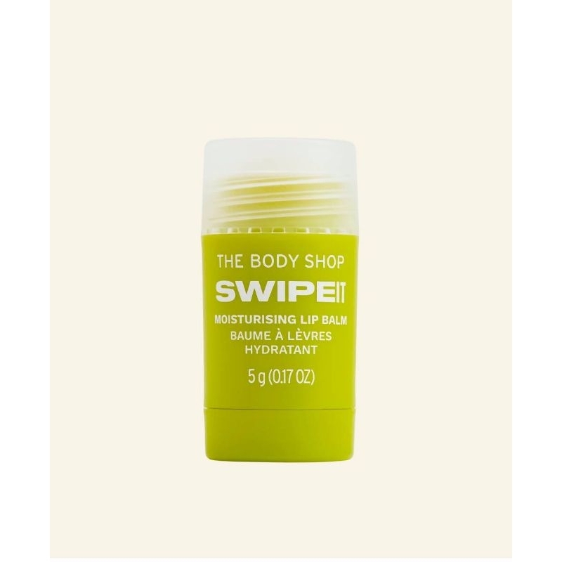 THE BODY SHOP SWIPE IT KIWI MOISTURISING LIP BALM 5G