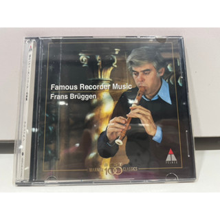 1   CD  MUSIC  ซีดีเพลง Famous Recorder Music  Frans Brüggen     (A6D78)