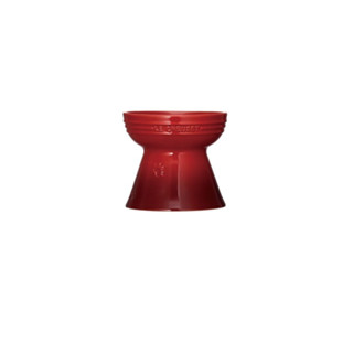 ชามใส่อาหารสัตว์ FOOTED PET BOWL CERISE