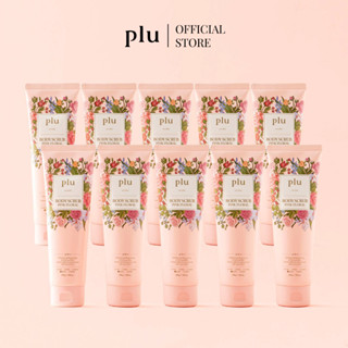 PLU BODY SCRUB PINK FLORAL 200G (10PCS)