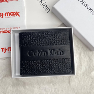กระเป๋า Calvin Klein leather wallet mens กระเป๋าเงินผู้ชาย!!
