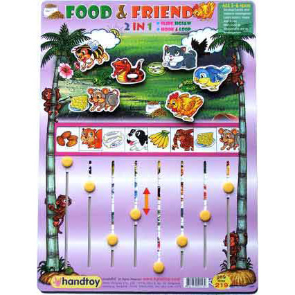 Handtoy- 2 IN 1 FOOD & FRIEND