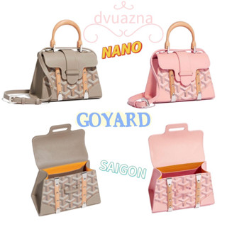 แบรนด์ใหม่ 100% ของแท้ GOYARD SAIGON ใหม่ NANO กระเป๋าสะพายเดี่ยว