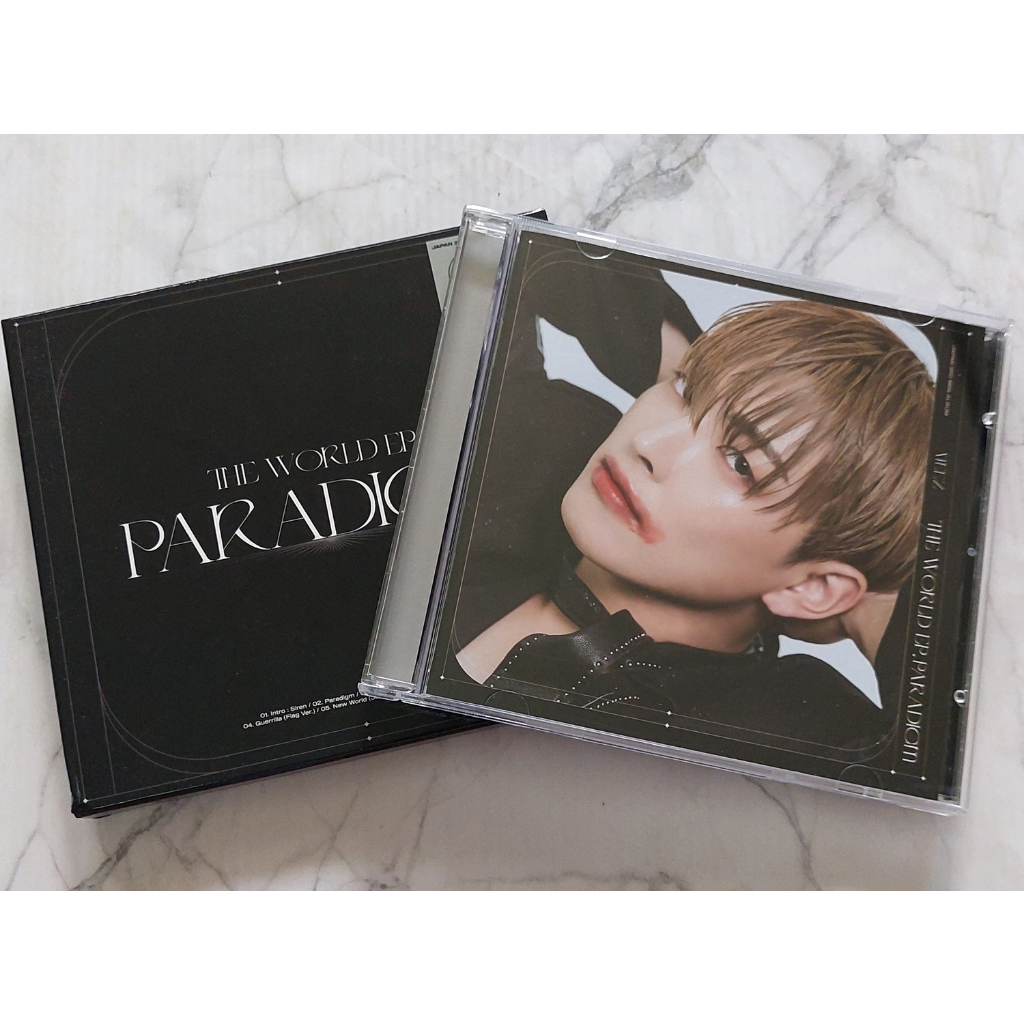 อัลบั้ม ญี่ปุ่น ATEEZ - THE WORLD EP.PARADIGM Japanese Album เวอร์ปก Hongjoong แกะแล้ว ไม่มีการ์ด พร้อมส่ง Kpop CD ฮงจุง