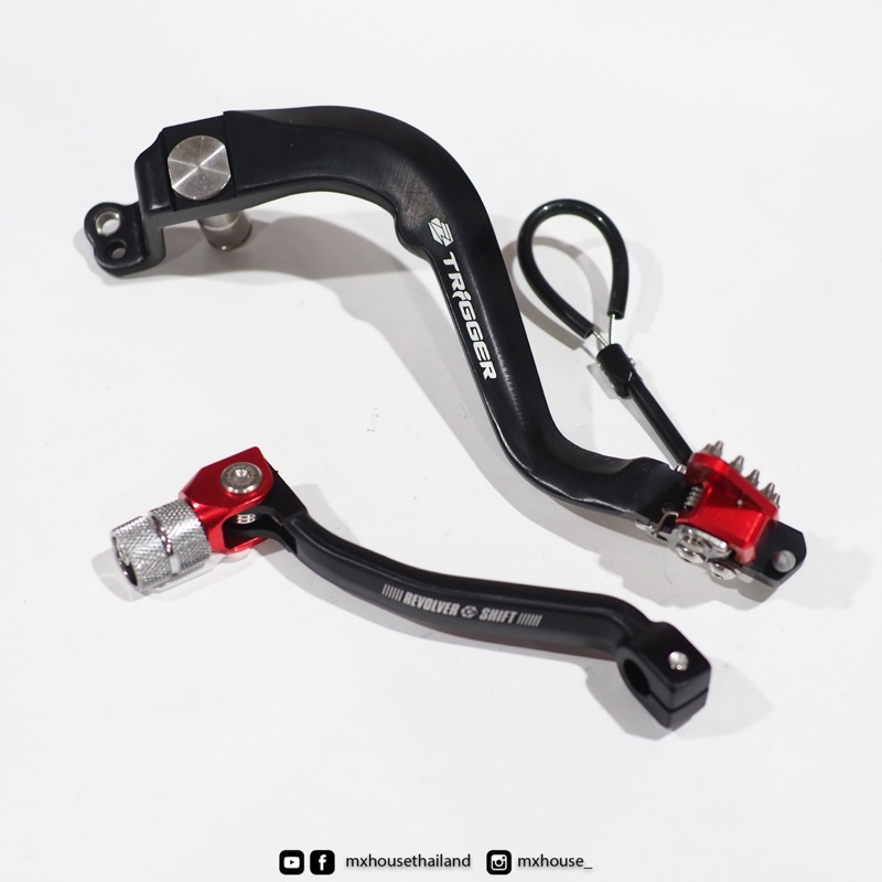 ขาเกียร์ - ขาเบรค ZETA แท้ ตรงรุ่น CRF300L / CRF300Rally