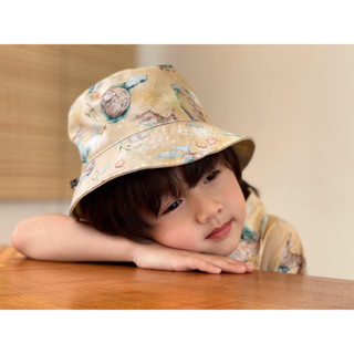 Bucket hat ลายกระต่ายสุดน่ารัก ใส่ได้ 2 ด้าน มี 2 สีจ้า  เหลือง กับ น้ำเงิน