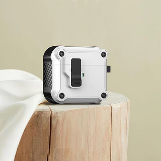 เคส AirPods และ AirPods Pro ทุกรุ่น (Pro2/4/3/2/1) มีระบบล็อค Lock พร้อมห่วงคล้อง เคสแข็ง กันกระแทก