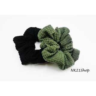 NK21 โดนัทรัดผม หนังยางรัดผม  Scrunchies,Scrunchy,Hair accessories,elastic hair tie