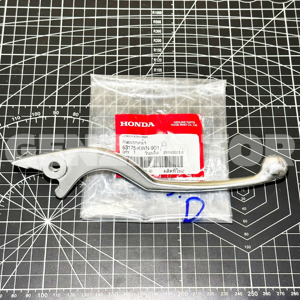 มือเบรค ขวา (R) มือเบรค ZOOMER-X 2012-2020 SCOOPY-I 2010-2013 แท้ศูนย์ 53175-KWN-901 ⚡️พร้อมส่ง ส่งไ