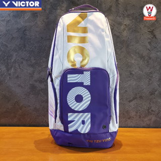 กระเป๋าแบดมินตัน VICTOR รุ่น Tai Tzu Ying (TTYs Bags Collection) ปี 2023 กระเป๋าสะพายเก็บได้เต็มไม้ ใส่ของได้เยอะ