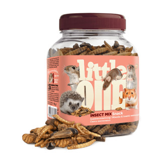 Little One snack Insect mix ขนมหนูแฮมเตอร์และหนูแรท ชูการ์ รสแมลงรวม (75g)