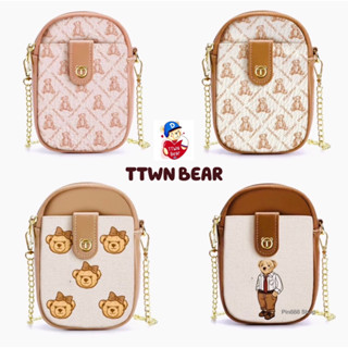 กระเป๋าสะพายข้าง TTWN BEAR   ✨new📱phone bags 2023 กระเป๋า มือถือ❤️