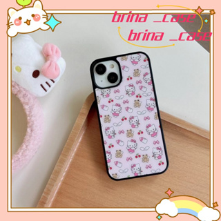 ❤️ส่งของขวัญ❤️ เคสไอโฟน 11 12 13 14 Pro Max HelloKitty ความนิยม การ์ตูน แฟชั่น สาวน่ารักหัวใจ Case for iPhoneป้องกันการต