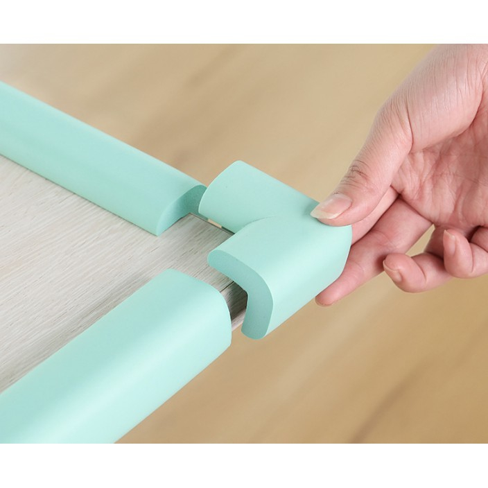 มุมโฟมกันกระแทก ยาว 2 เมตร แถม กาว โฟมกันกระแทก ฟองน้ำกันชน กันกระแทกมุมโต๊ะ โฟมกันชนมุมโต๊ะ ป้องกันเด็กเล็ก โฟมกันมุม - รูปที่ 2